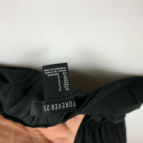 Forever 21 Medium Black Tube Long Dress - Picture 8 of 8